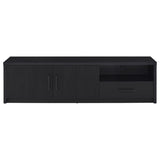 Murray 70-inch 2-door TV Stand Media Console Black | Black | 706213