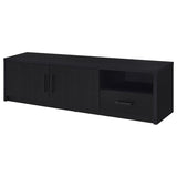 Murray 70-inch 2-door TV Stand Media Console Black | Black | 706213