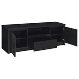 Winfield 3-piece Entertainment Center 60-inch TV Stand Black | Black | 706222-SET