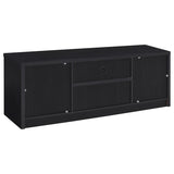 Winfield 60-inch 2-door TV Stand Media Console Black | Black | 706222
