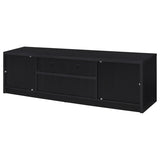Winfield 78-inch 2-door TV Stand Media Console Black | Black | 706223
