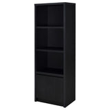 Winfield 3-shelf Media Tower Entertainment Pier Black | Black | 706224