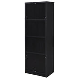 Winfield 3-shelf Media Tower Entertainment Pier Black | Black | 706224