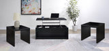 Knapp 2-piece Lift Top Coffee Table Set Black