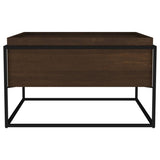 Fulton 30-inch Square Mango Wood Coffee Table Dark Brown | Brown | Dark Brown | 706238