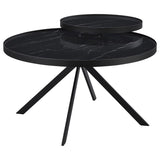 Briggs 3-piece Round Coffee and End Table Set Black | Black | 706268-S3