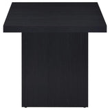 Max Square Engineered Laminate End Side Table Black | Black | 706277