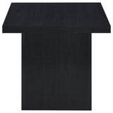 Max Square Engineered Laminate End Side Table Black | Black | 706277