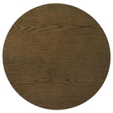 Ottowa 22-Inch Round Wood Side End Table with Shelf Brown | Full | Brown | 706307