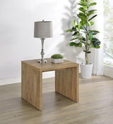 Canoga Engineered Wood Accent Side End Table Mango | Brown | Mango | 706357
