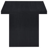 Devar 2-piece Square Cocktail Coffee End Table Set Black | Black | 706408-S2