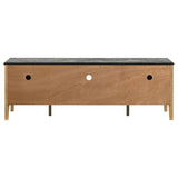 Bradley 63-inch 2-Door SmartTop TV Stand Grey and Natural | Grey | Grey / Natural | 706442