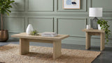 Decker 2-piece Coffee and End Table Set Natural Oak | Beige | Natural Oak | 706468-S2