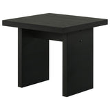 Decker Square Occasional Side End Table Black | Black | 706477