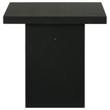 Decker Square Occasional Side End Table Black | Black | 706477