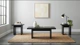 Decker Square Occasional Side End Table Black | Black | 706477