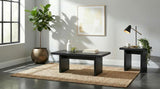 Decker 2-piece Coffee and End Table Set Black | Black | 706478-S2