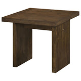 Decker Square Occasional Side End Table Walnut | Brown | Walnut | 706487