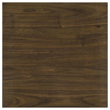 Decker Square Occasional Side End Table Walnut | Brown | Walnut | 706487