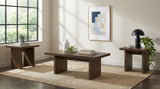 Decker 3-piece Coffee and End Table Set Walnut | Brown | Walnut | 706488-S3