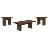 Decker 3-piece Coffee and End Table Set Walnut | Brown | Walnut | 706488-S3