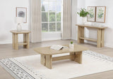 Kailani Coastal Rectangular Cocktail Coffee Table Beige Oak | Beige | Beige Oak | 706588