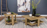 Dawn Square Engineered Wood End Table Mango Brown | Brown | Mango | 707717