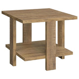 Dawn 3-piece Round Coffee and End Table Set Mango Brown | Brown | Mango | 707718-S3