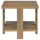 Dawn 3-piece Round Coffee and End Table Set Mango Brown | Brown | Mango | 707718-S3