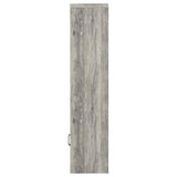 Burke 4-shelf Engineered Wood Media Tower Grey Driftwood | Grey | Grey Driftwood | 707726