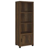 Sachin 3-shelf Engineered Wood Media Tower Dark Pine | 707736