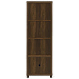 Sachin 3-shelf Engineered Wood Media Tower Dark Pine | 707736