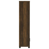 Sachin 3-shelf Engineered Wood Media Tower Dark Pine | 707736