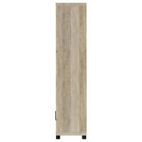 Sachin 3-shelf Engineered Wood Media Tower Distressed Pine | Brown Distressed Pine | 707746