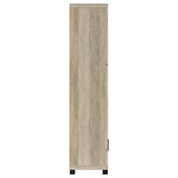Sachin 3-shelf Engineered Wood Media Tower Distressed Pine | Brown Distressed Pine | 707746