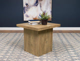 Devar Square Engineered Wood End Table Mango Brown | Brown | Mango | 708067