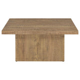 Devar 2-piece Square Coffee and End Table Set Mango | Brown | Mango | 708068-S2
