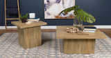 Devar Square Engineered Wood Coffee Table Mango Brown | King | Brown | Mango | 708068