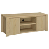Laurelton 60-inch 2-door TV Stand Media Console Light Oak | Brown | Light Oak | 708222