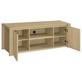 Laurelton 60-inch 2-door TV Stand Media Console Light Oak | Brown | Light Oak | 708222