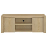 Laurelton 60-inch 2-door TV Stand Media Console Light Oak | Brown | Light Oak | 708222