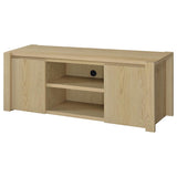 Laurelton 60-inch 2-door TV Stand Media Console Light Oak | Brown | Light Oak | 708222