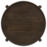 Cota 2-piece Solid Wood Coffee and End Table Set Dark Brown | King | Brown | Dark Brown | 708288-S2
