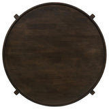 Cota 3-piece Solid Wood Coffee and End Table Set Dark Brown | Brown | Dark Brown | 708288-S3