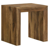 Odilia 2-piece Solid Wood Coffee and End Table Set Auburn | Brown | Auburn | 708418-S2