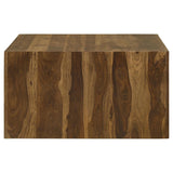 Odilia Square Solid Wood Coffee Table Auburn | Brown | Auburn | 708418