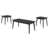 Radley 3-piece Rectangular Coffee Table Set Black | Black | 708490