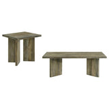 Andando 2-piece Coffee and End Table Set Mango Brown | Brown | Mango Brown | 708498-S2