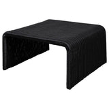 Cahya Woven Rattan Square Coffee Table Black | Black | 708518