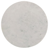 Astoria 2-piece Marble Coffee and End Table Set White | White | 709668-S2